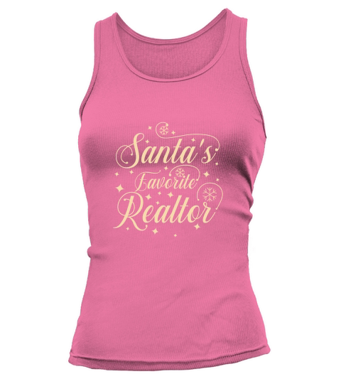 santas favorite realtor Tank top Woman