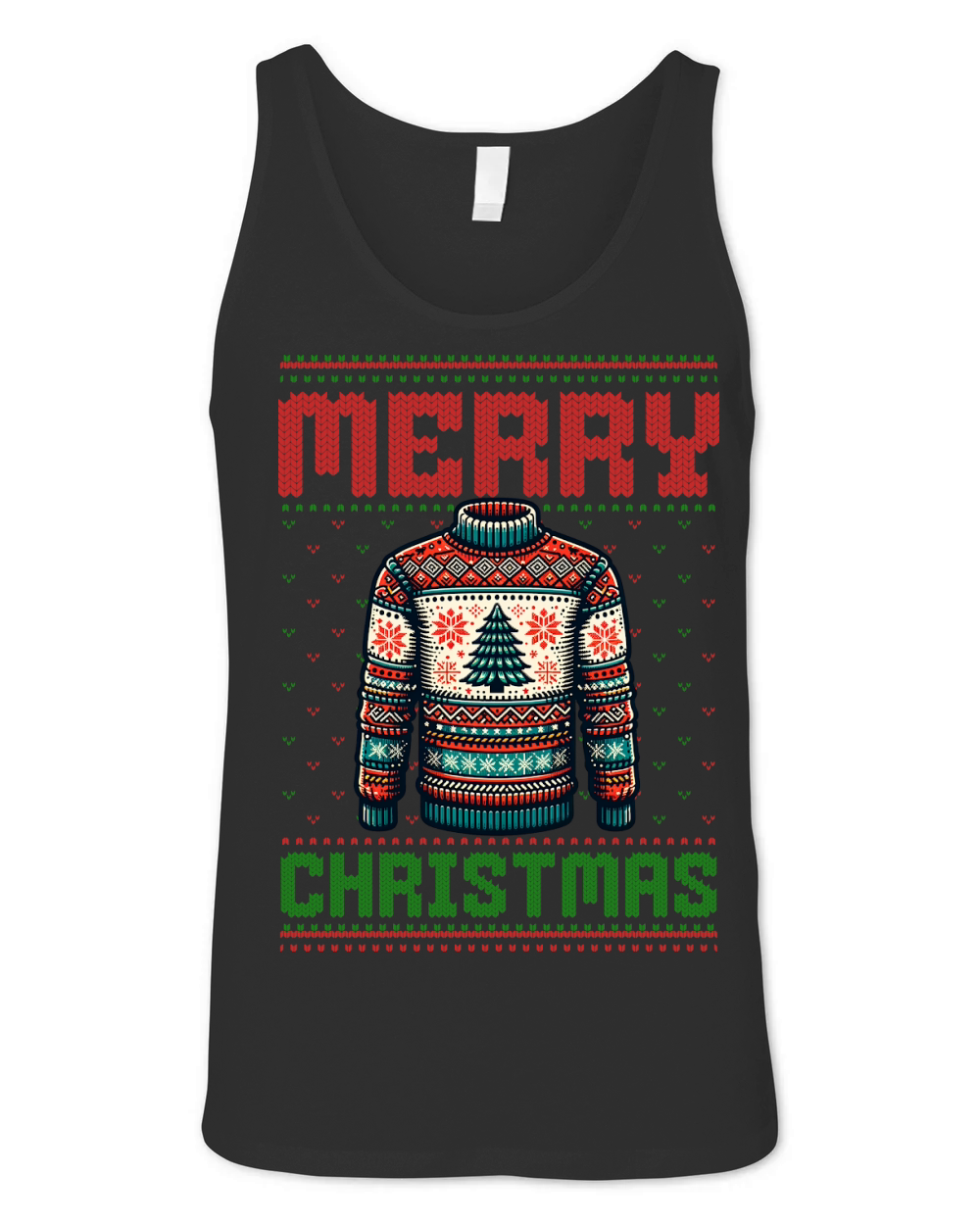 Merry christmas 59 41 Unisex Jersey Tank