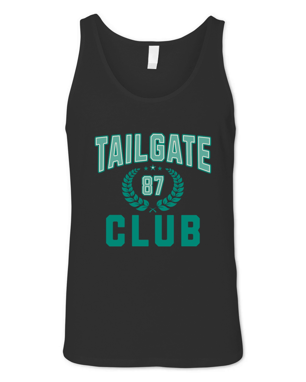 Tailgate 87 club Unisex Jersey Tank