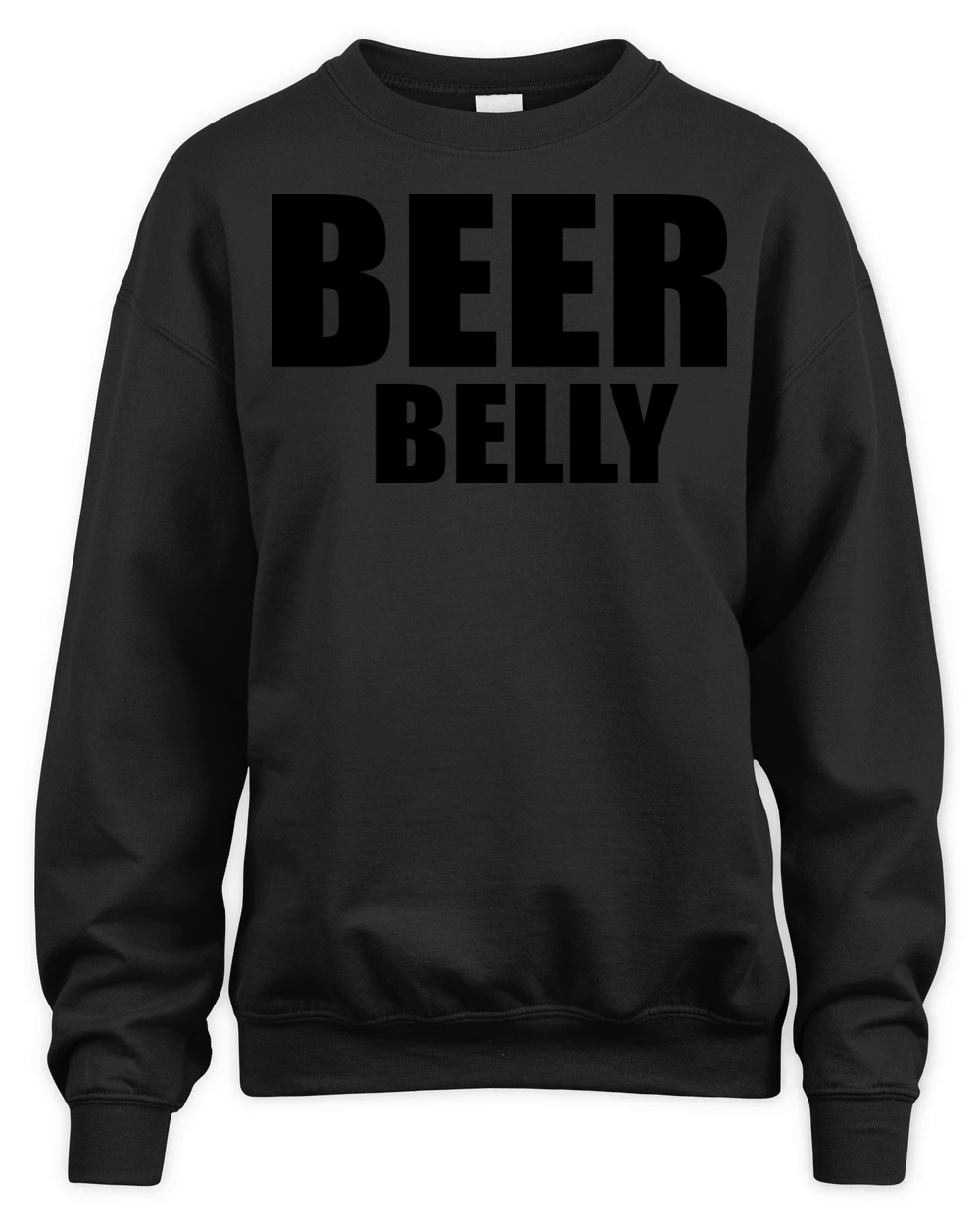 beer belly funny saying Unisex Premium Crewneck Sweatshirt