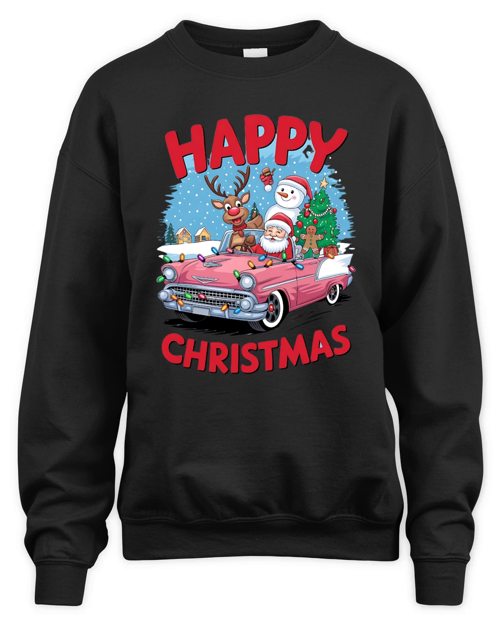 Happy Christmas 9 Unisex Premium Crewneck Sweatshirt