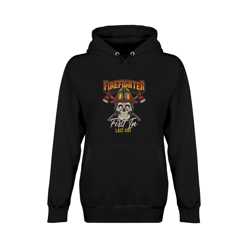 Firefighter First in Last out Unisex Premium Pullover Hoodie
