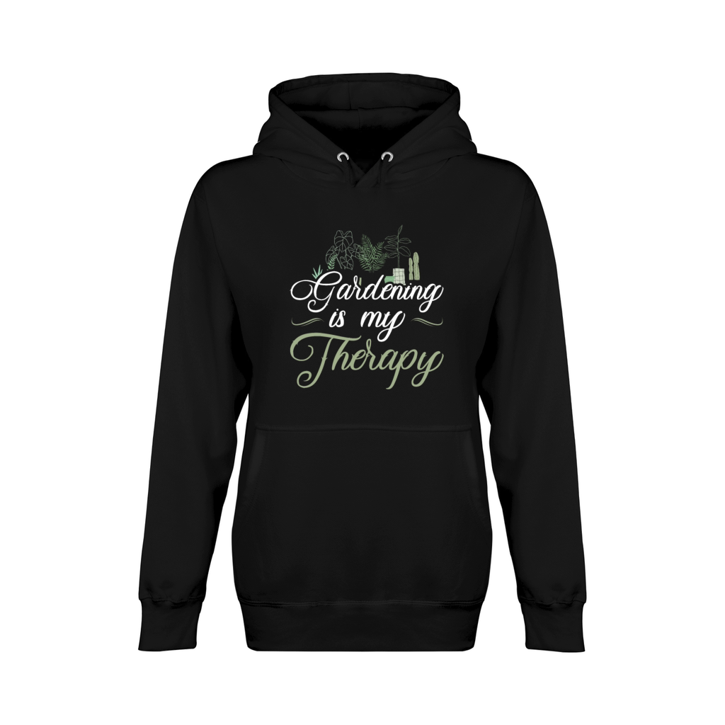 Gardening Is My Therapy Plants Garden Unisex Premium Pullover Hoodie