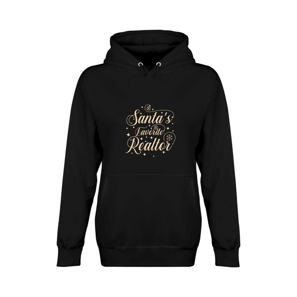 santas favorite realtor Unisex Premium Pullover Hoodie