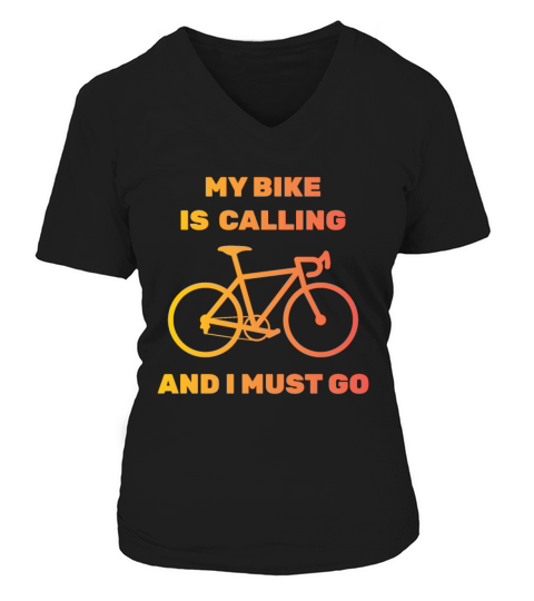 Bike V-neck T-Shirt Woman
