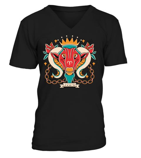 Aries V-Neck T-shirt