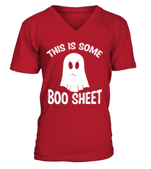 This is some boo sheet 2 V-Neck T-shirt