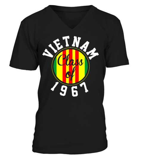 Vietnam Class Of 1967 V-Neck T-shirt