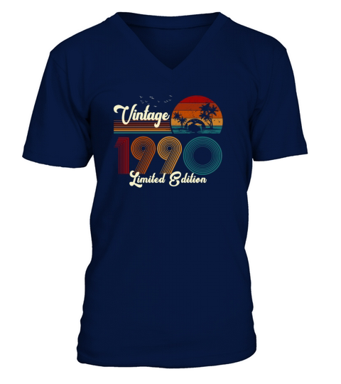 Vintage 1990 Limited Edition 31st Birthday Gift V-Neck T-shirt