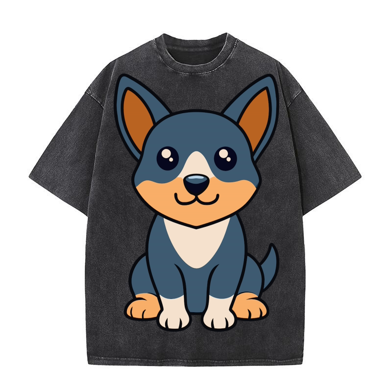 Australian Kelpie Washed T-Shirt