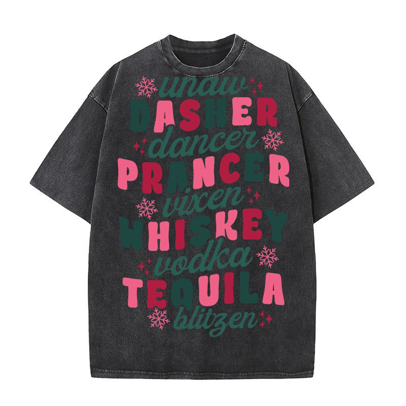christmas svg Washed T-Shirt