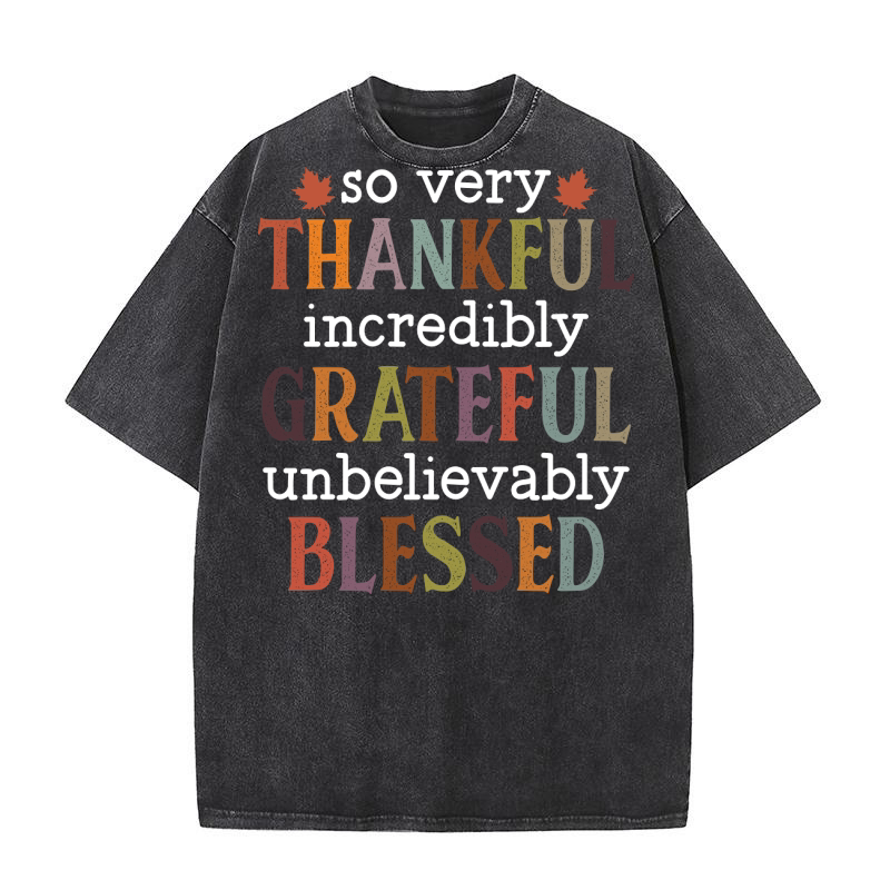 fall t shirt design 2 white Washed T-Shirt