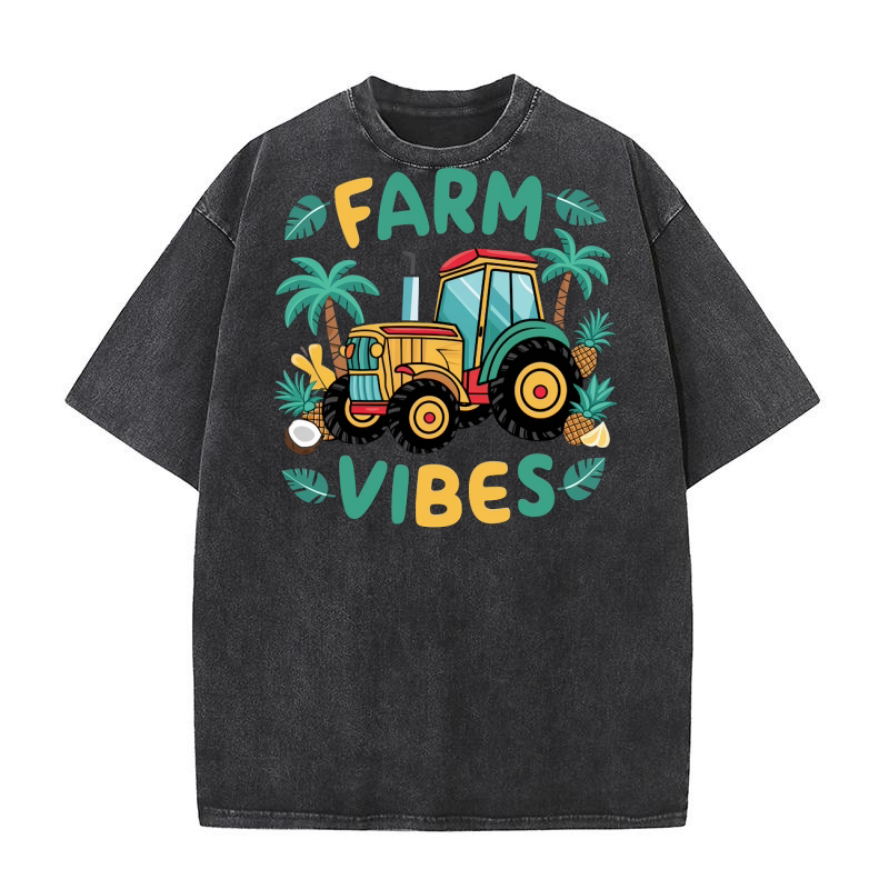 Farm Vibes 1 Washed T-Shirt