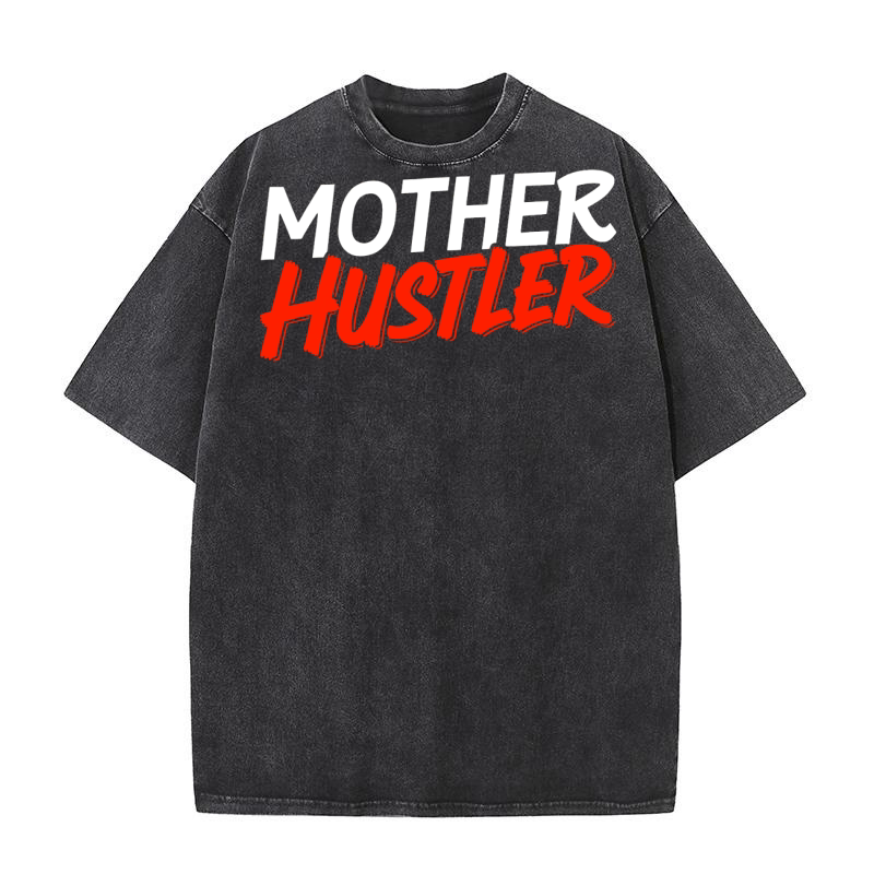 Mother Hustler Washed T-Shirt