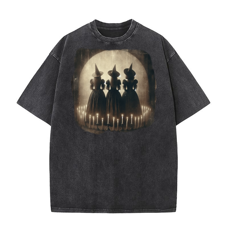 Three Witches ANTIQUE Washed T-Shirt