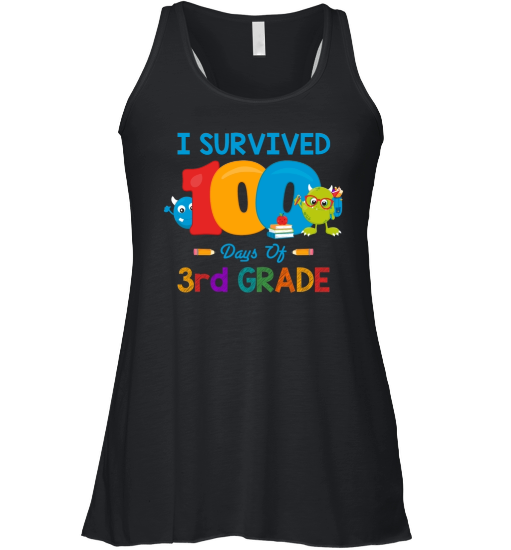 Survived 100 3rd Grade Women's Flowy Tank Top