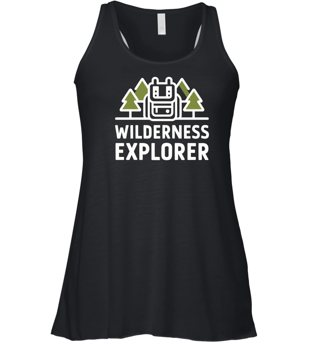 Wilderness explorer Women's Flowy Tank Top
