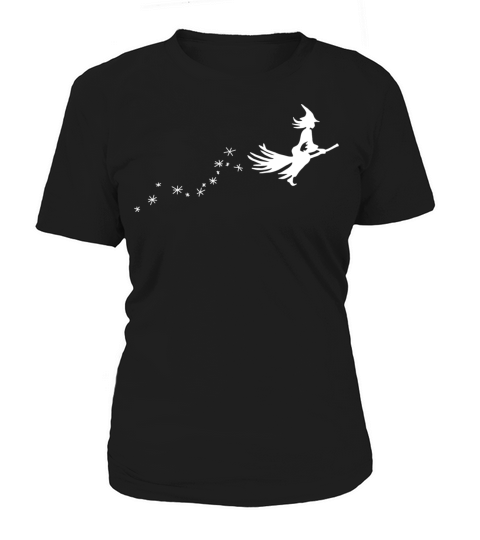 Witch Broom Halloween Women's T-Shirt