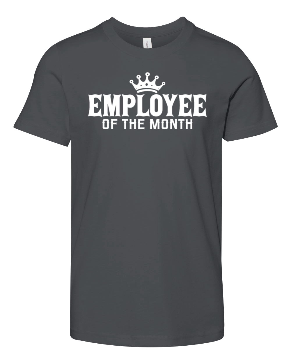 Employee Of The Month Boss Staff Employee Youth Unisex Jersey Tee