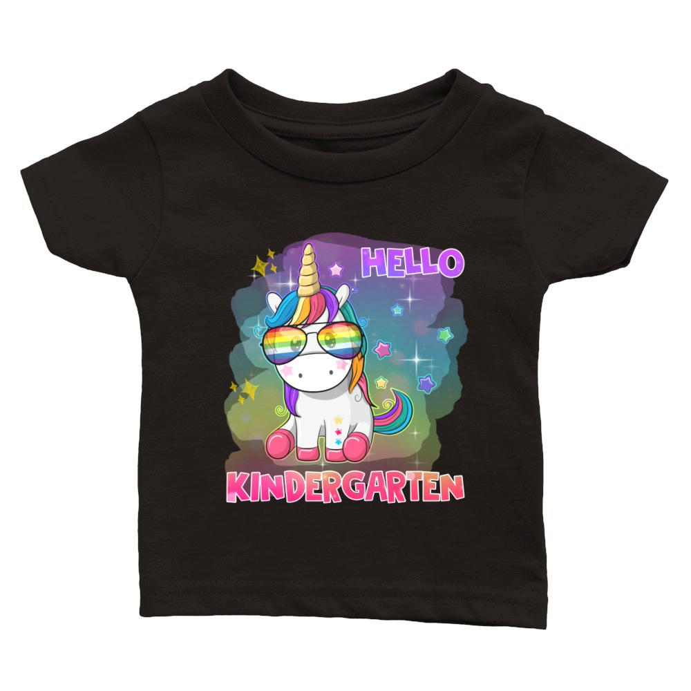Hello Kindergarten - Back to school Classic Baby Crewneck T-shirt