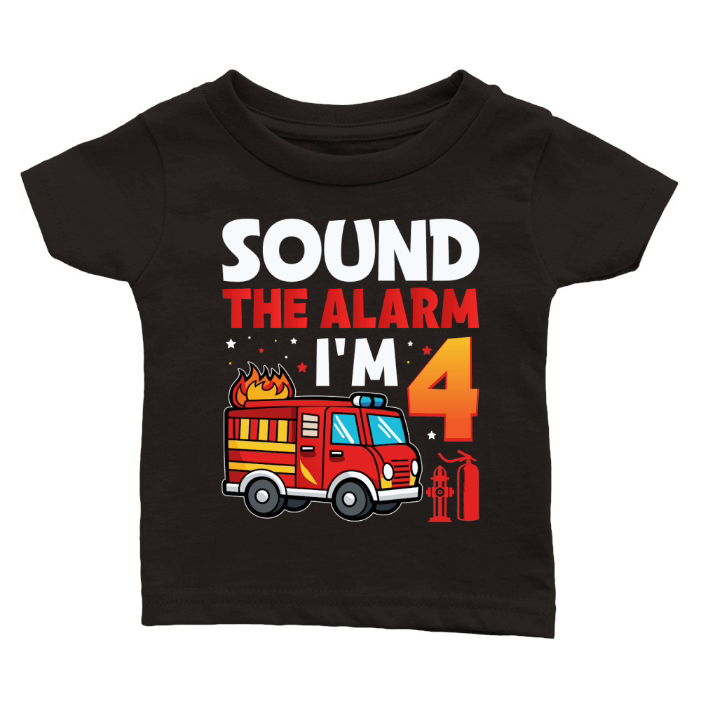 SOUND THE ALARM IM 4 Classic Baby Crewneck T-shirt