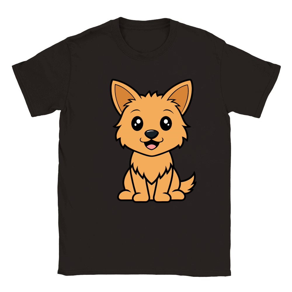 Australian Terrier 02 Classic Kids Crewneck T-shirt