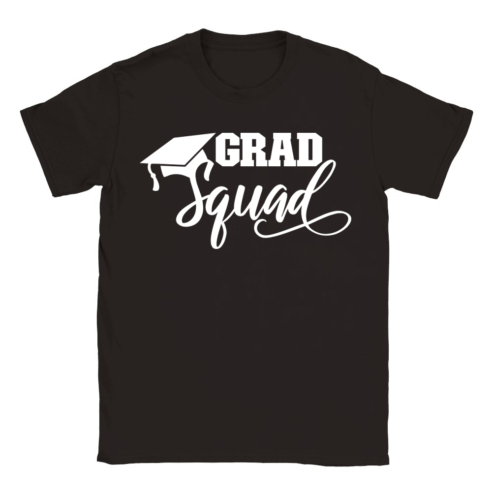 Grad Squad white Classic Kids Crewneck T-shirt