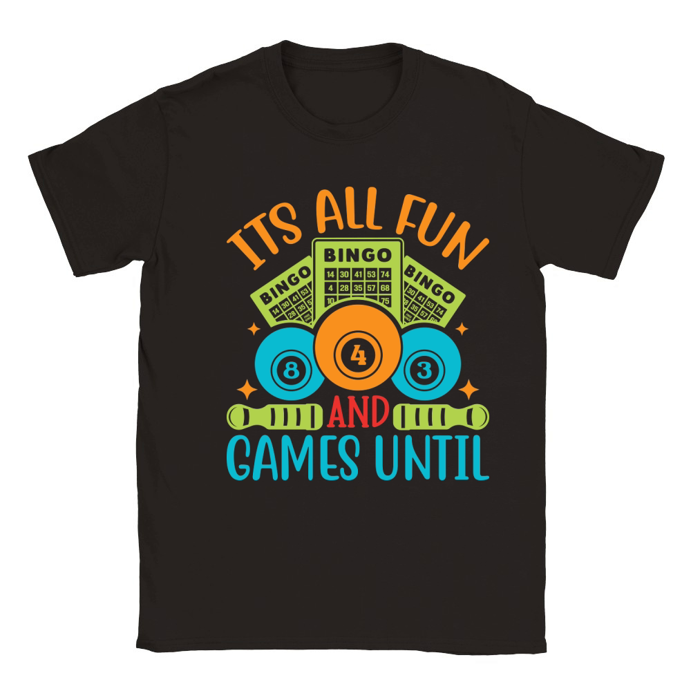 Its All Fun And Games Until 05 Classic Kids Crewneck T-shirt