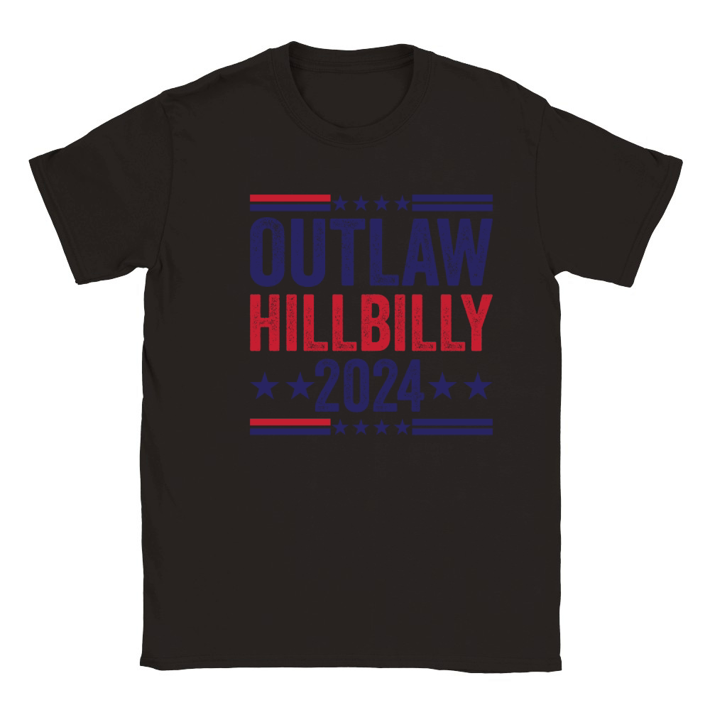 Outlaw Hillbilly 2024 Classic Kids Crewneck T-shirt