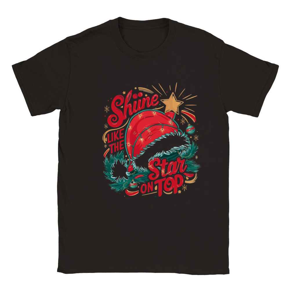 Shine like the star on top Classic Kids Crewneck T-shirt