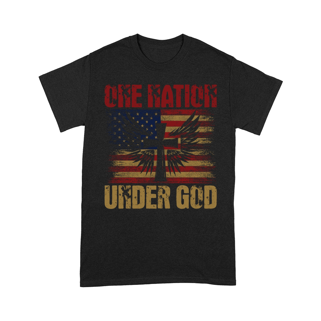 One Nation Under God Graphics Comfort T-shirt