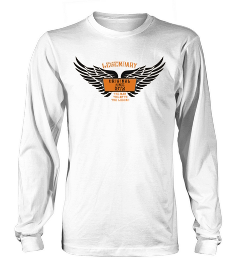 50th Birthday Vintage 1972 Original since 1972 Long sleeved Unisex