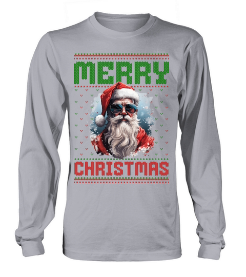 Merry christmas 59 78 Long sleeved Unisex