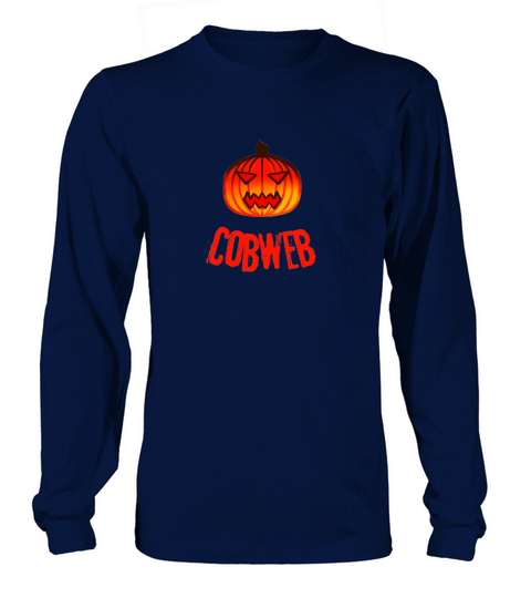 Pumpkin Cobweb Long sleeved Unisex