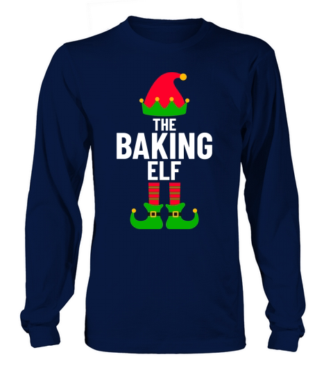 The Baking Elf Christmas Long sleeved Unisex