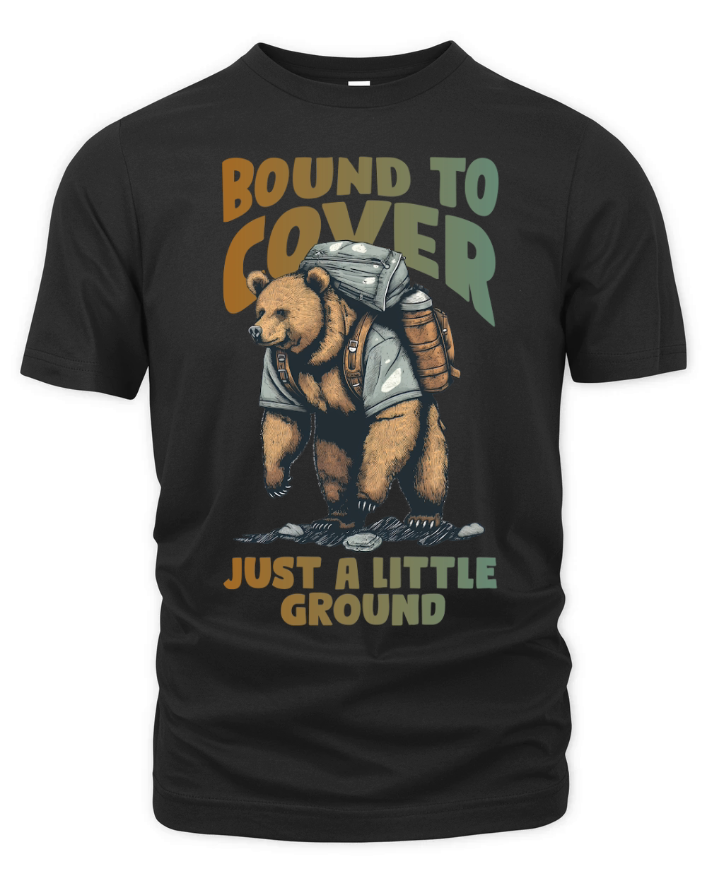 Bound To Cover, Just A Little Ground Organic Unisex T-shirt