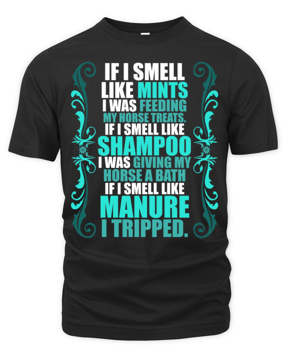 Funny Equestrian Horseback Rider Horse Lover Life Organic Unisex T-shirt