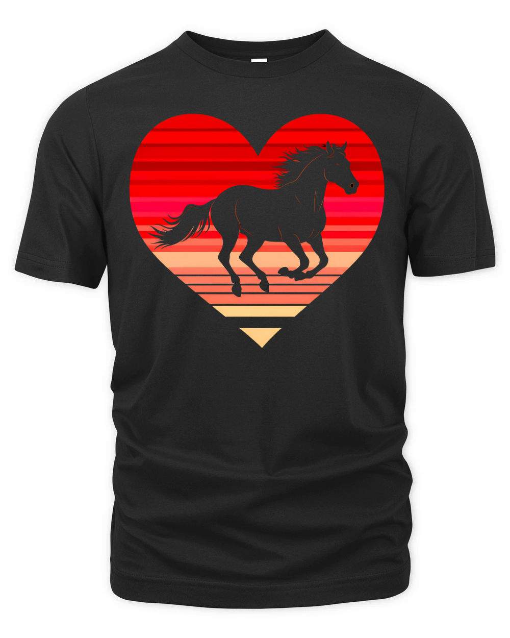 Funny Horse 2 Organic Unisex T-shirt