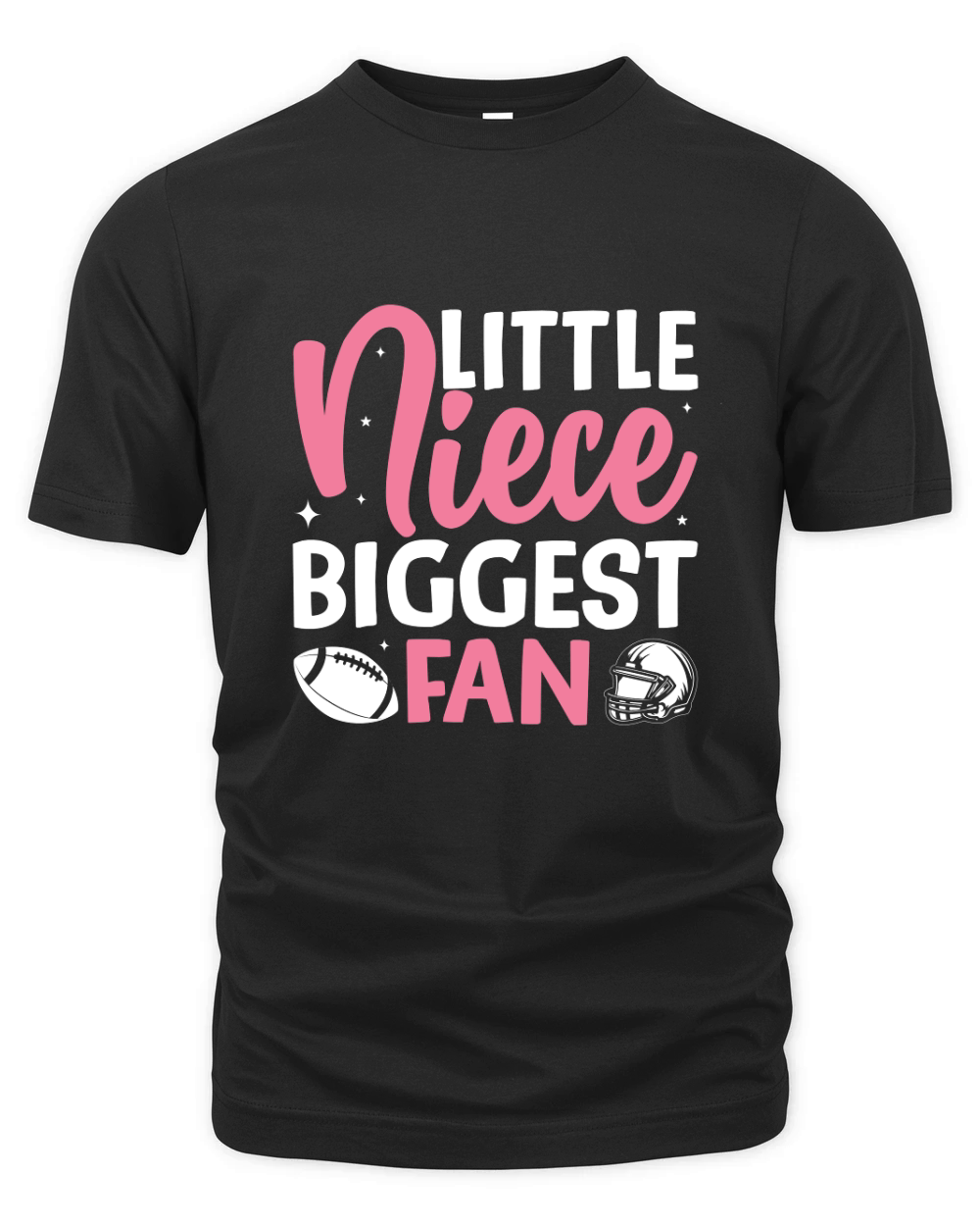 LITTLE NIECE BIGGEST FAN Organic Unisex T-shirt