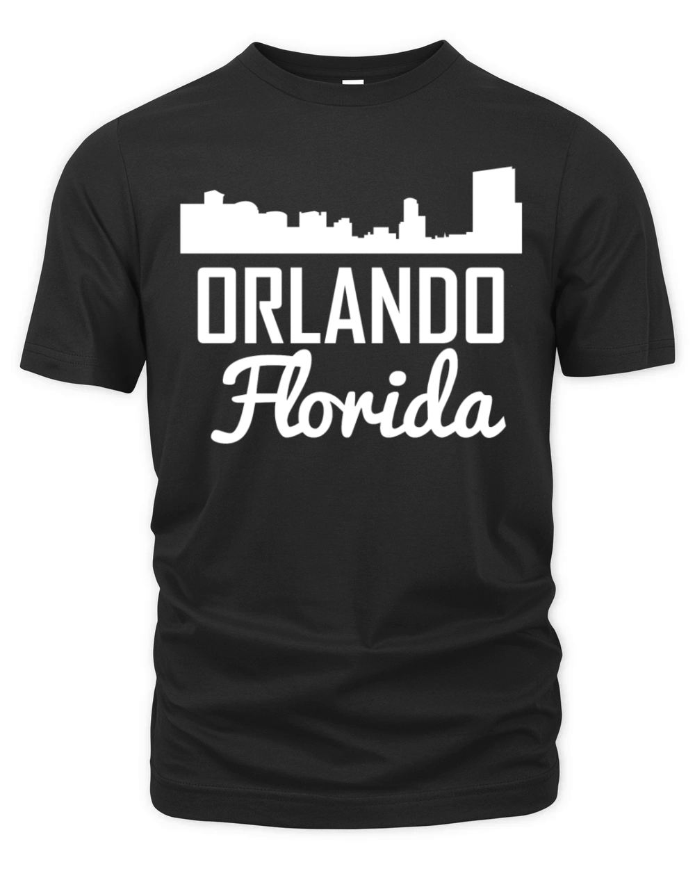 Orlando Florida Skyline Organic Unisex T-shirt