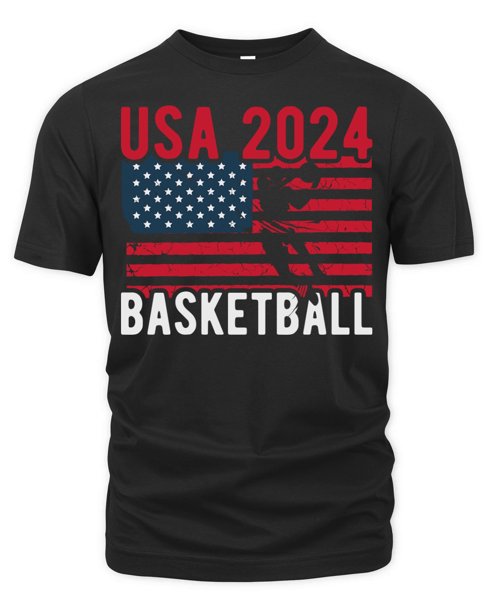 USA 2024 basketball Organic Unisex T-shirt