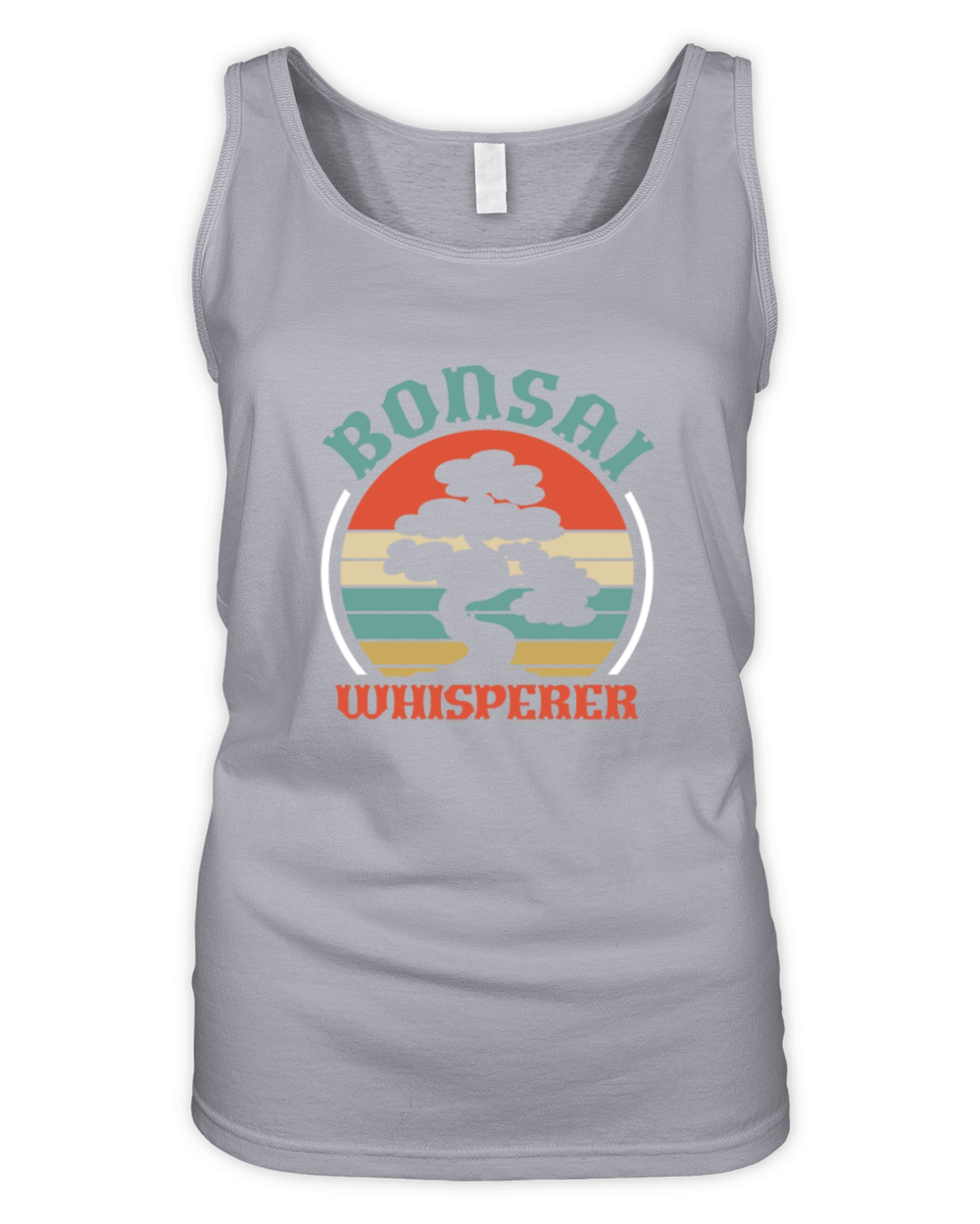 Bonsai Whisperer Retro Vintage Organic Women's Tank Top