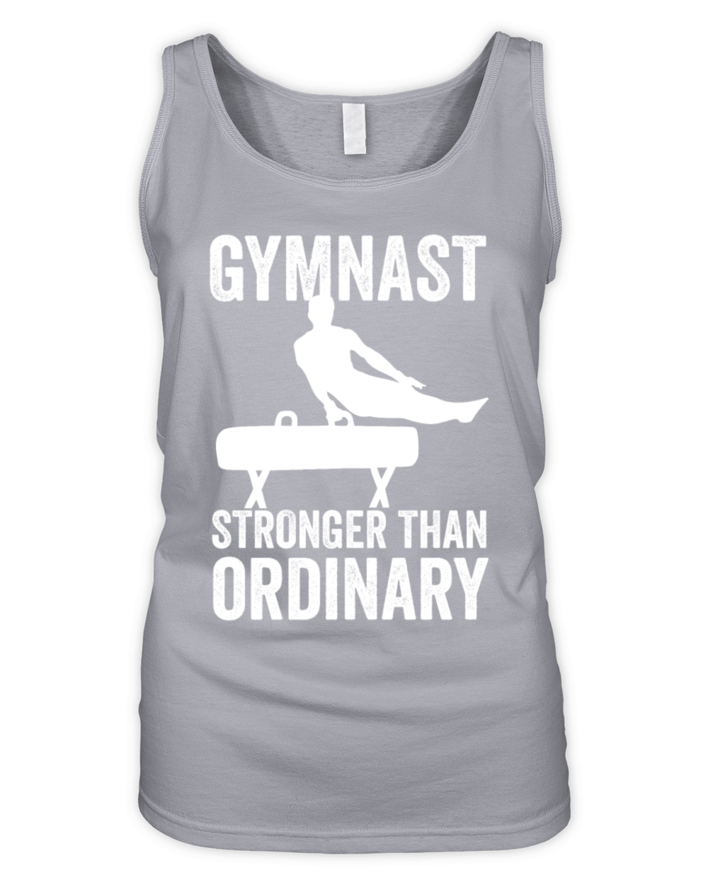 Gymnastics Mens - Gymnast Stronger Than Ordinary Organic Women's Tank Top