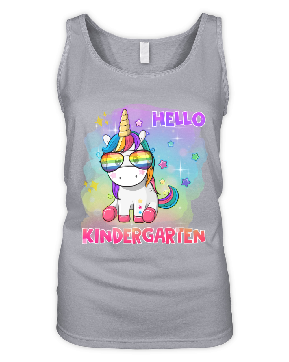 Hello Kindergarten - Back to school Organic Women's Tank Top