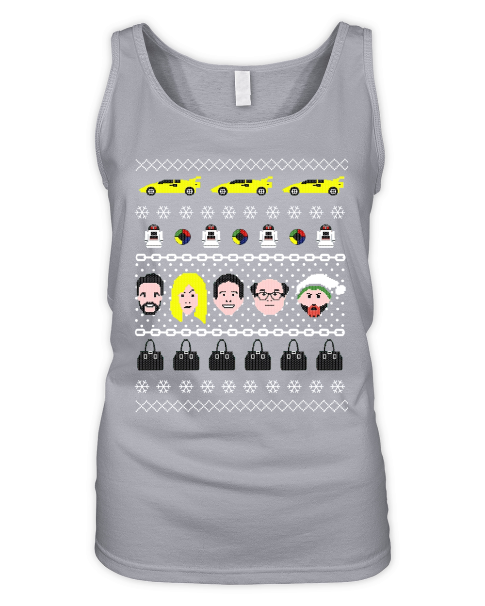 ITS ALWAYS SUNNY UGLY CHRISTMAS Organic Women's Tank Top