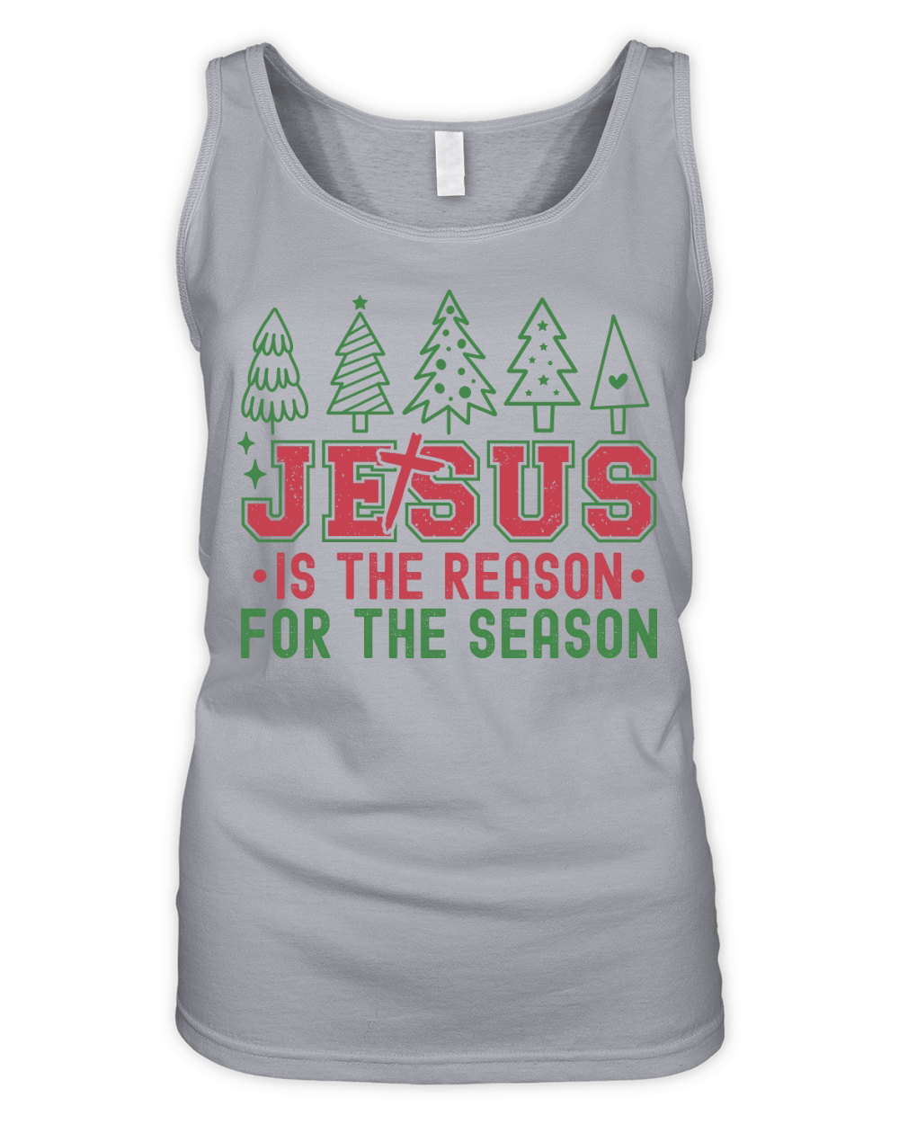 jesus is the reason for the season Organic Women's Tank Top