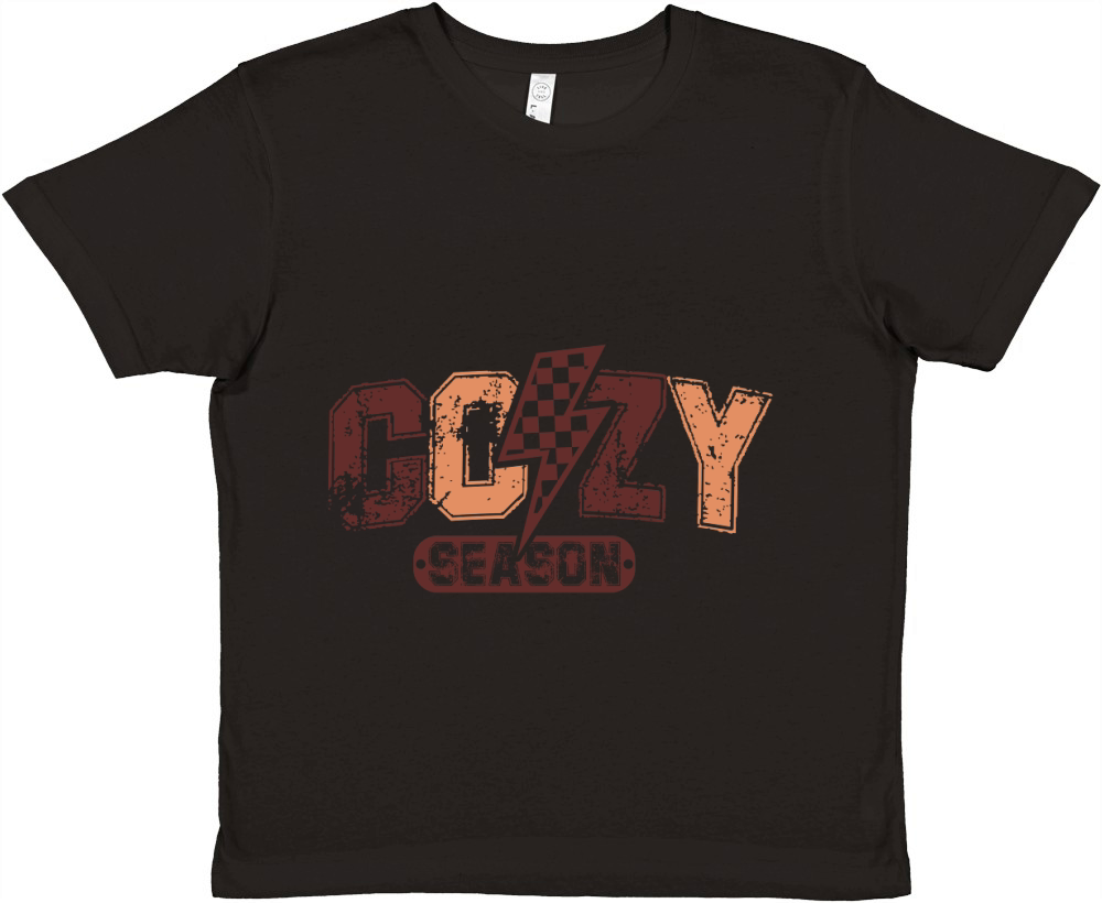 Cozy Season Premium Kids Crewneck T-shirt