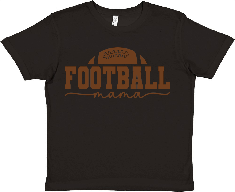 FootballMama Premium Kids Crewneck T-shirt