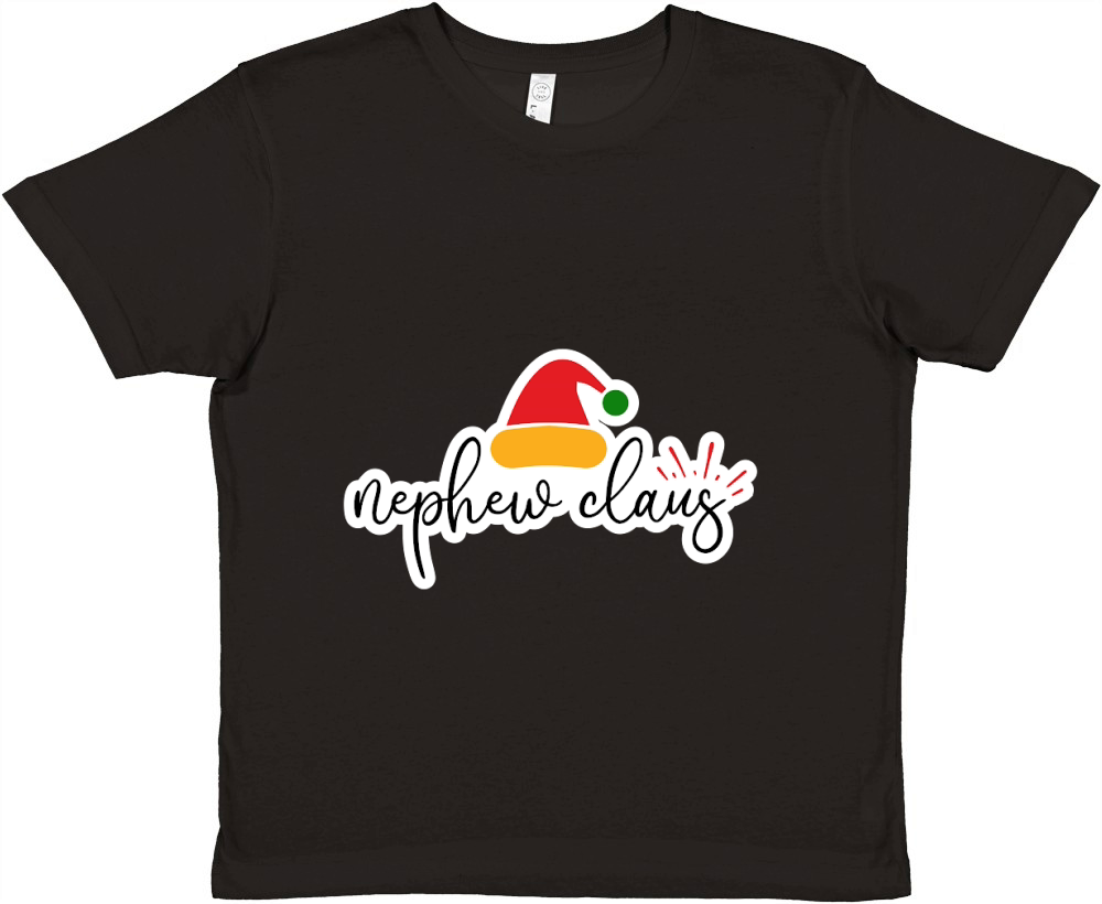 Nephew Claus Premium Kids Crewneck T-shirt