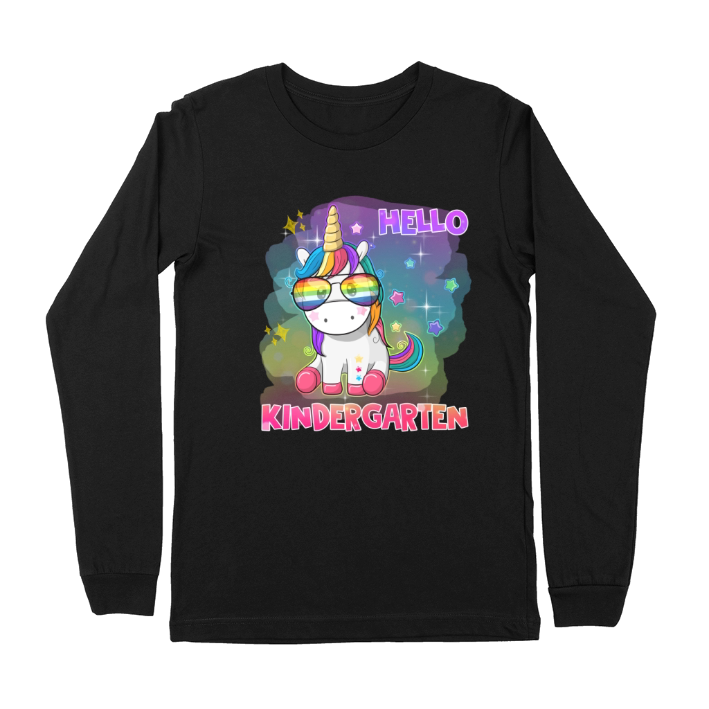 Hello Kindergarten - Back to school Premium Long Sleeve